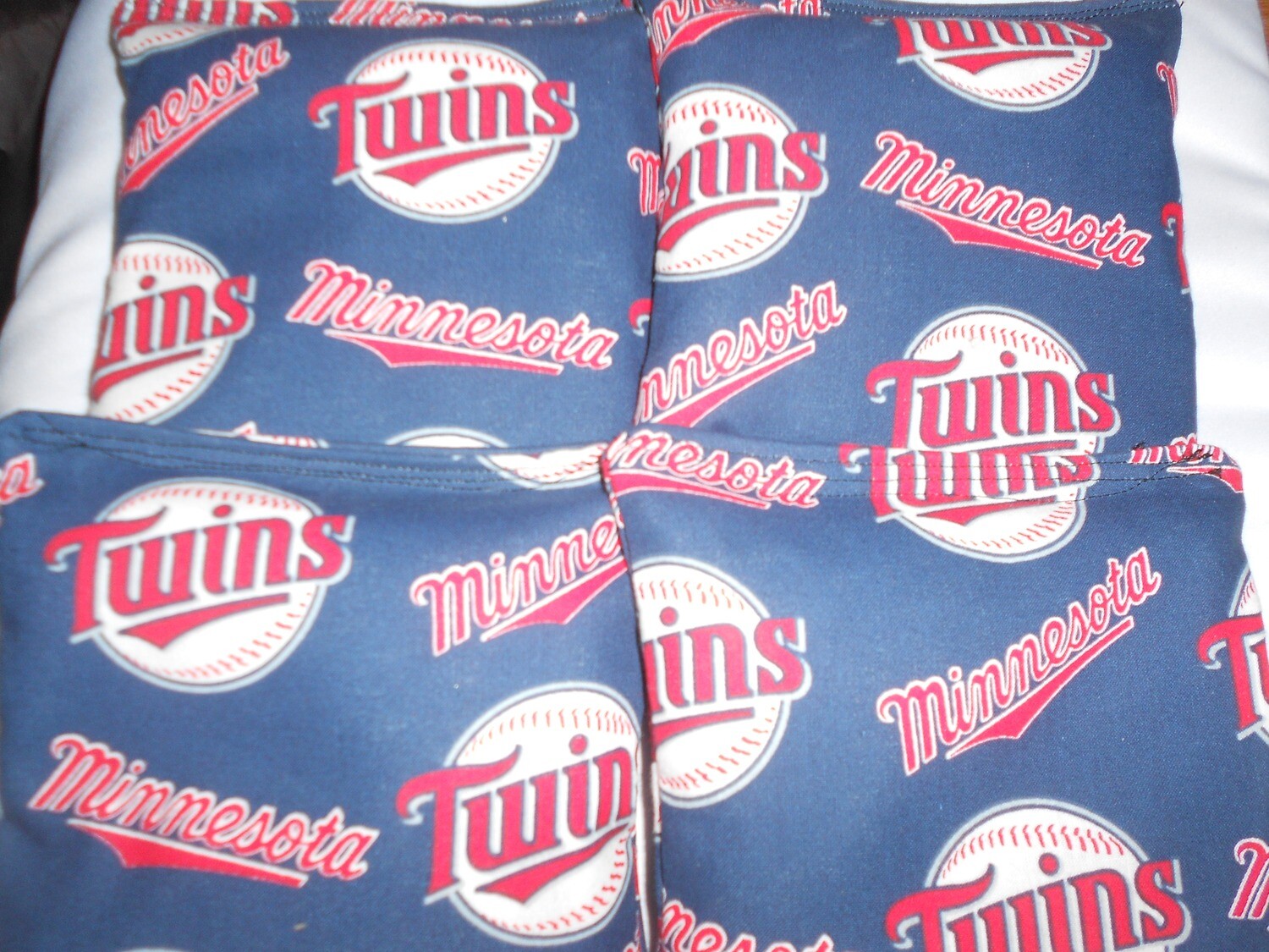 Minnesota Twins  Set of 4 Bags