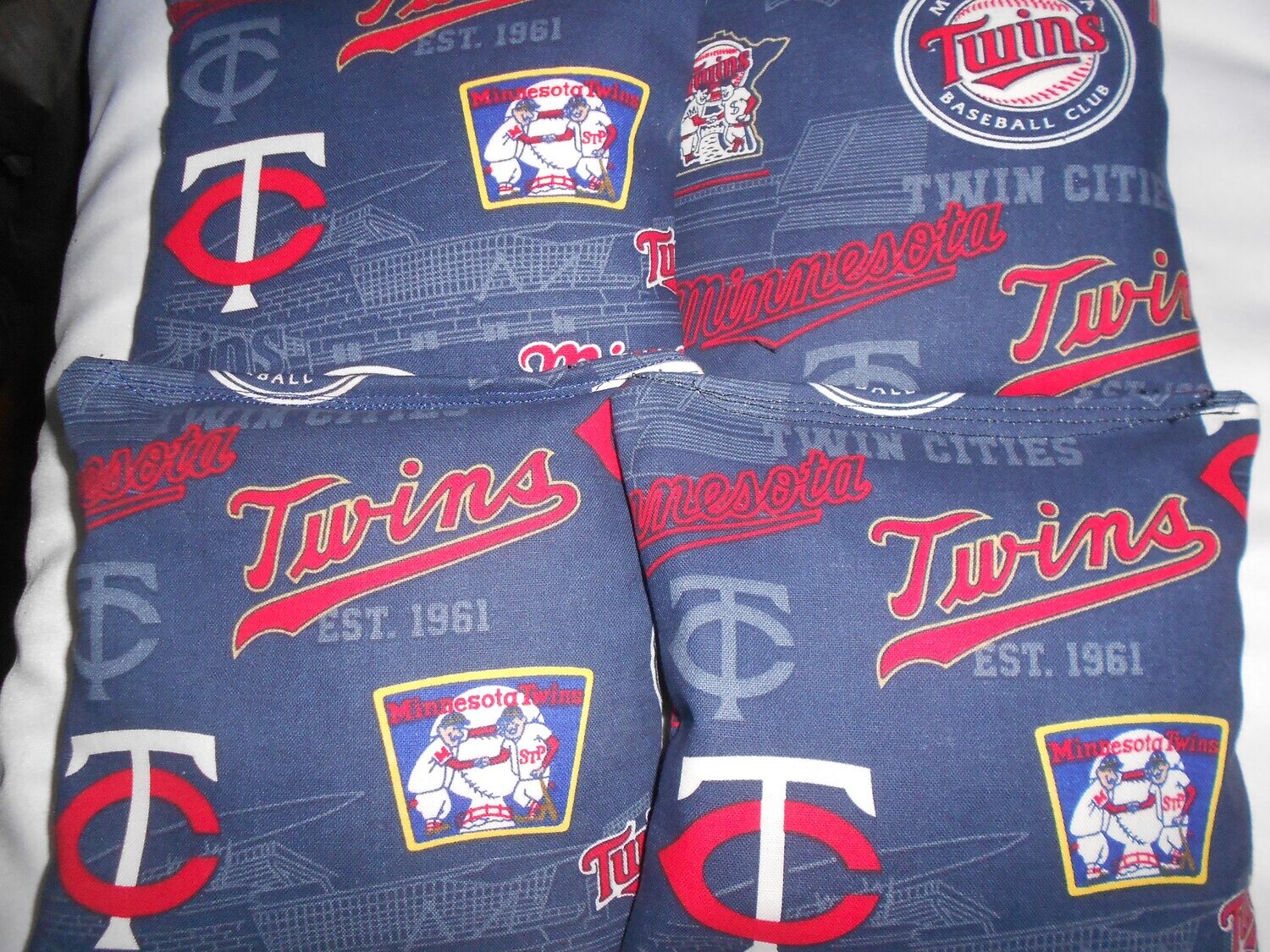 Minnesota Twins  Set of 4 Bags
