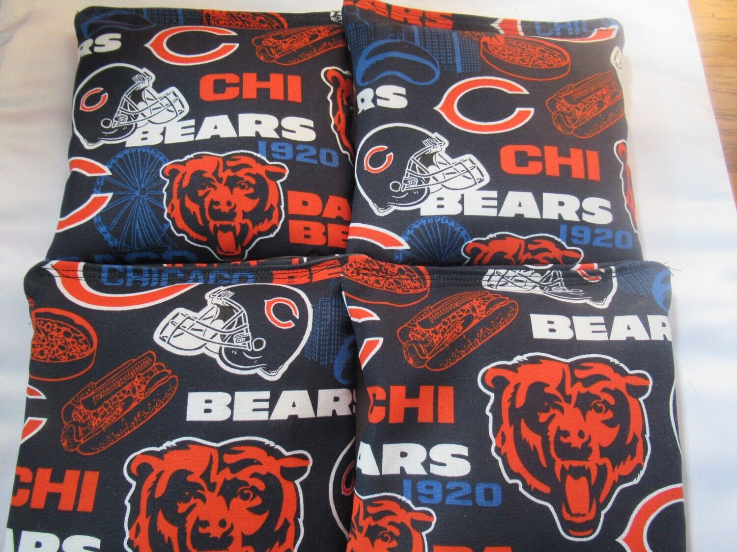 Chicago Bears Set of 4 Bags