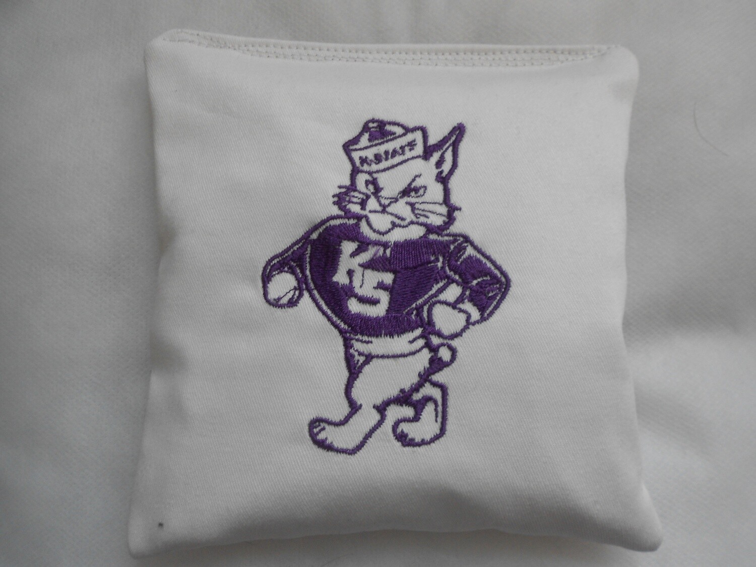Kansas State Embroidered set of 4 Bags