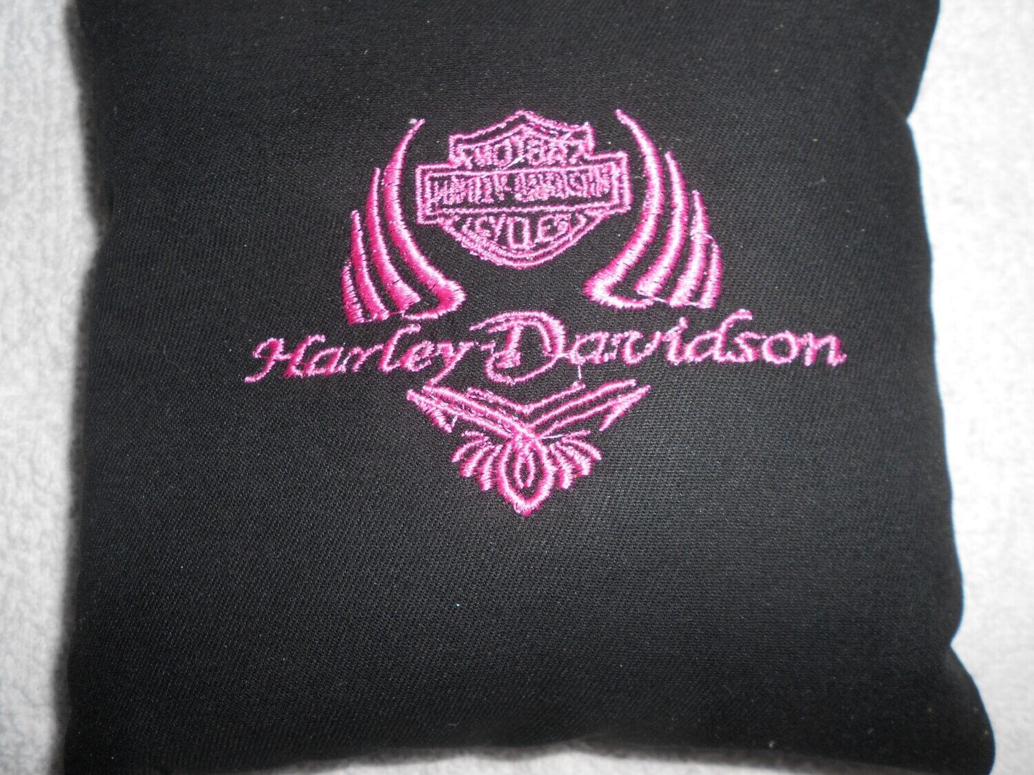 Pink Harley Emvroidered Set of 4 bags