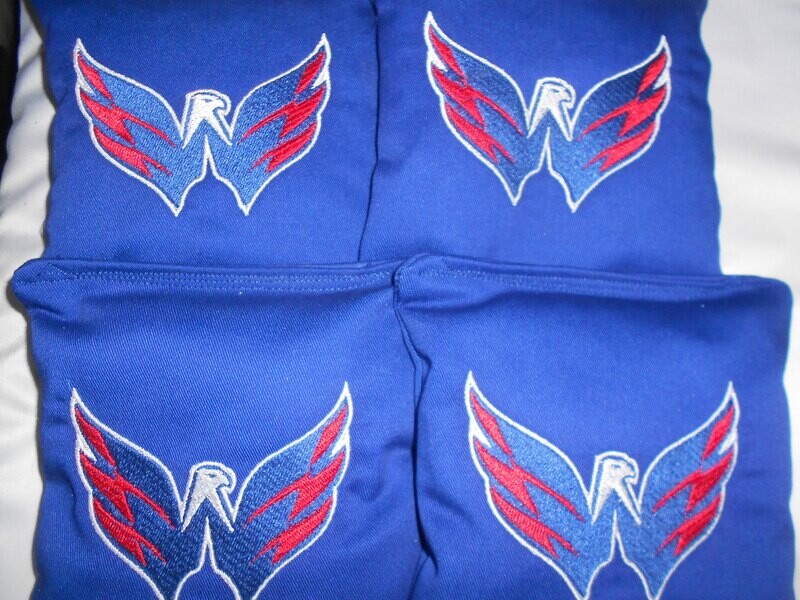 Washington  Capitols  Embroidered Set of 4 Bags