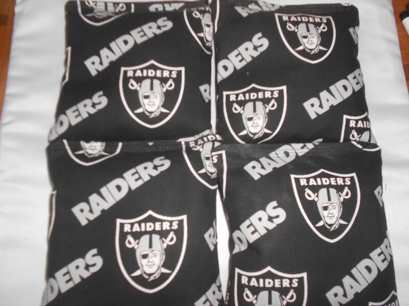 Raiders Set of 4 Bags
