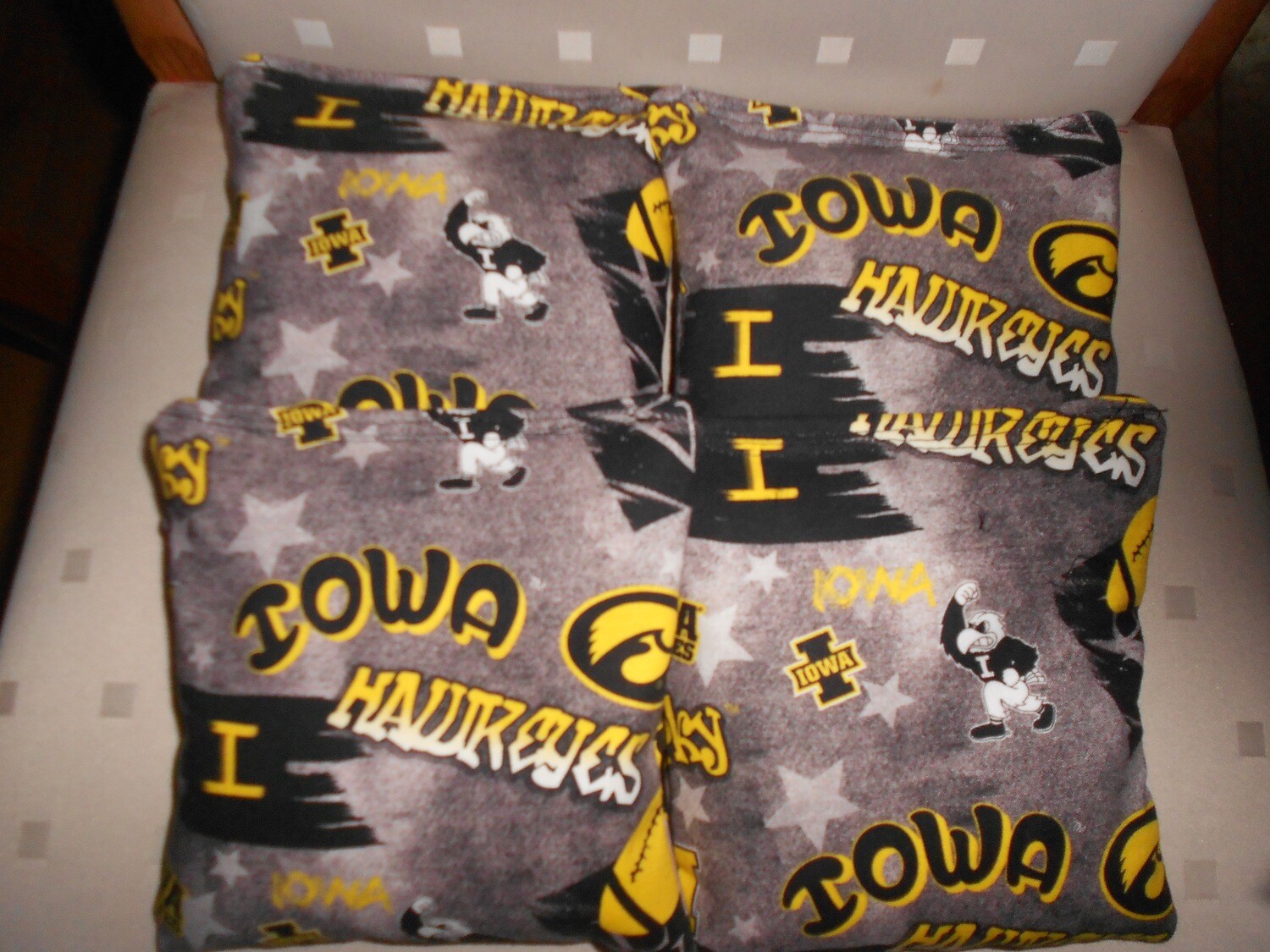 Iowa Hawkeyes Set of 4 Bags