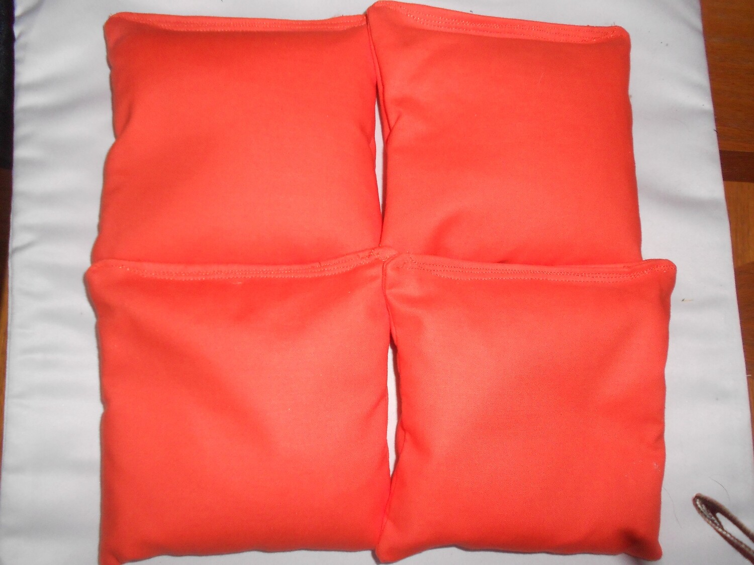 Orange set of 4 Bags