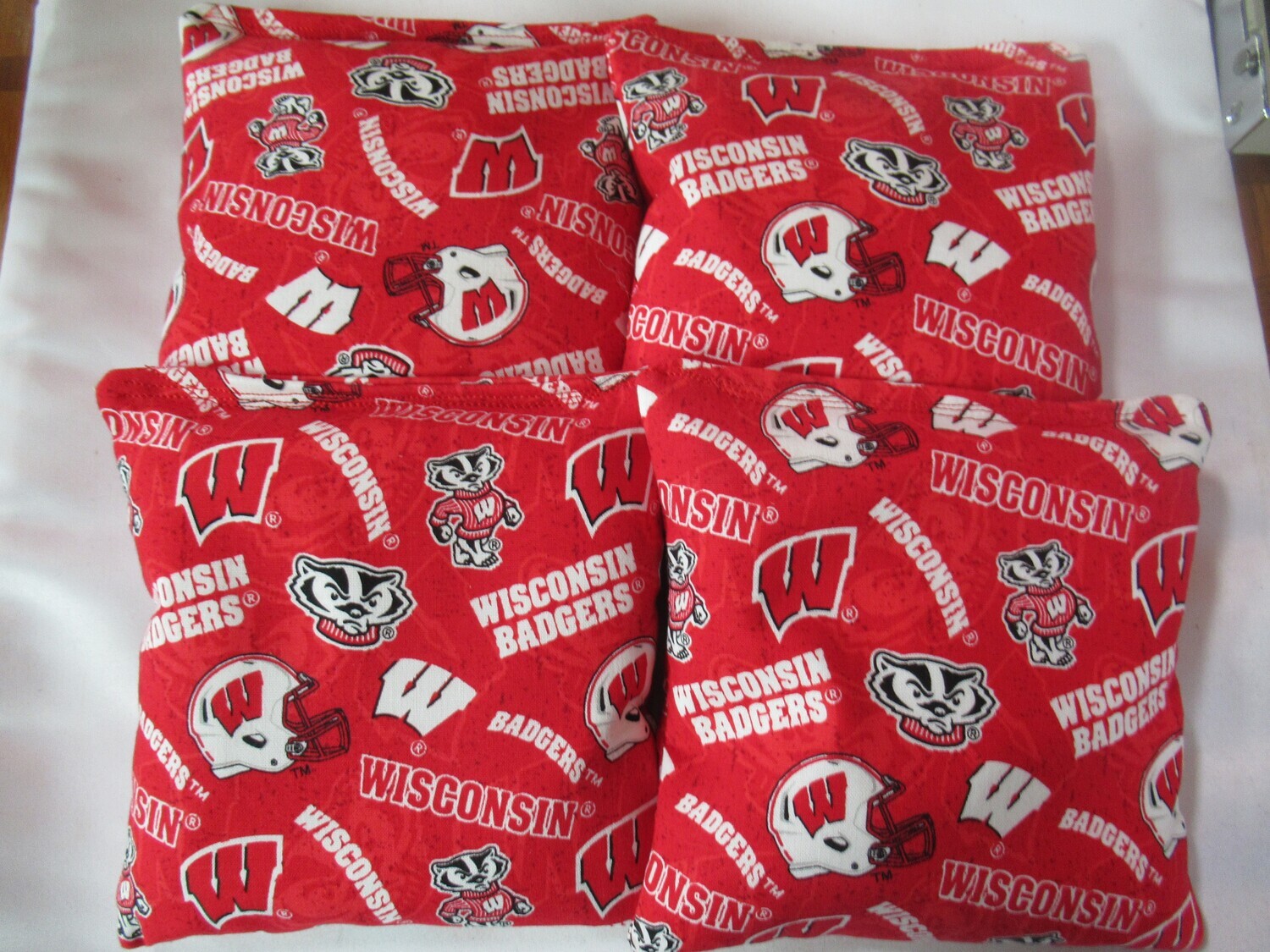 Wisconsin Badgers Set of 4 Bags