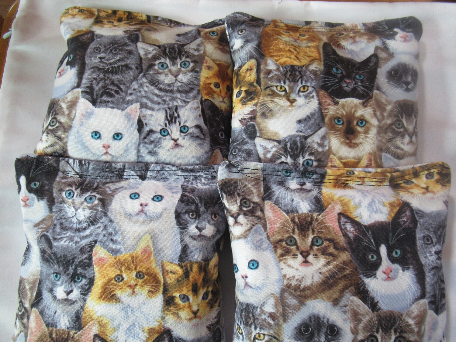 Cats set of 4 Bags