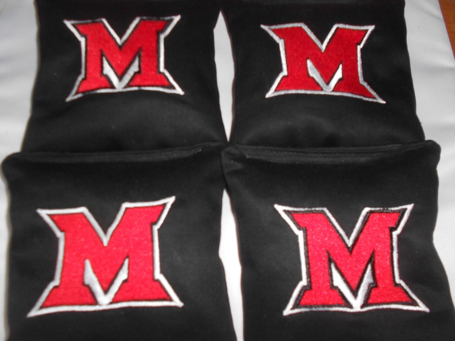 Miami Embroidered set of 4 Bags