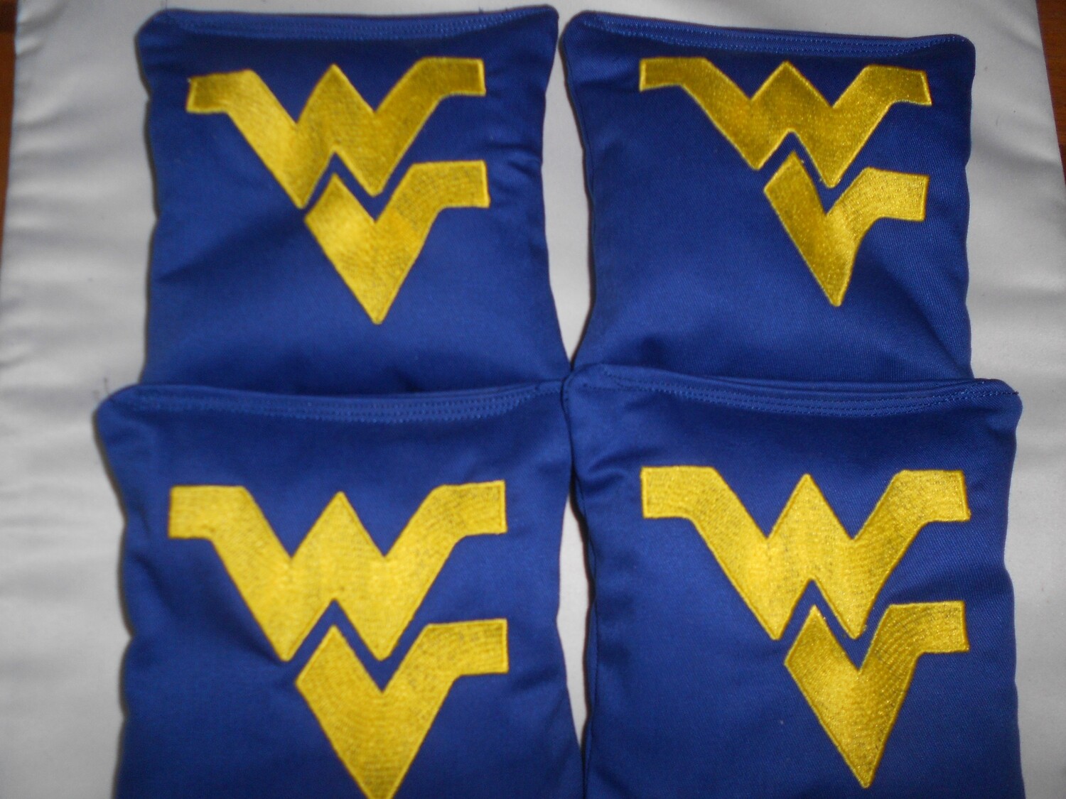 West Virgina Embroidered  set of 4 Bags