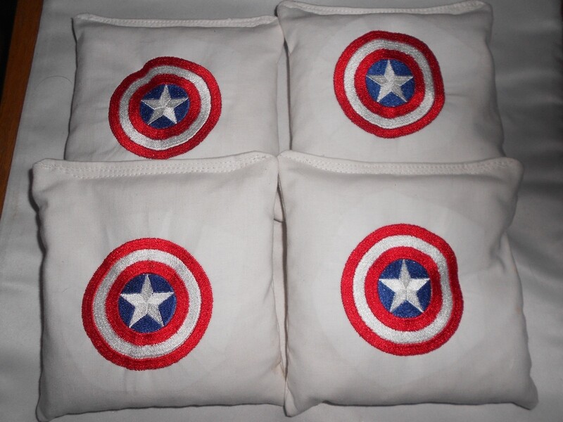 Captain America Set of 4 Bags