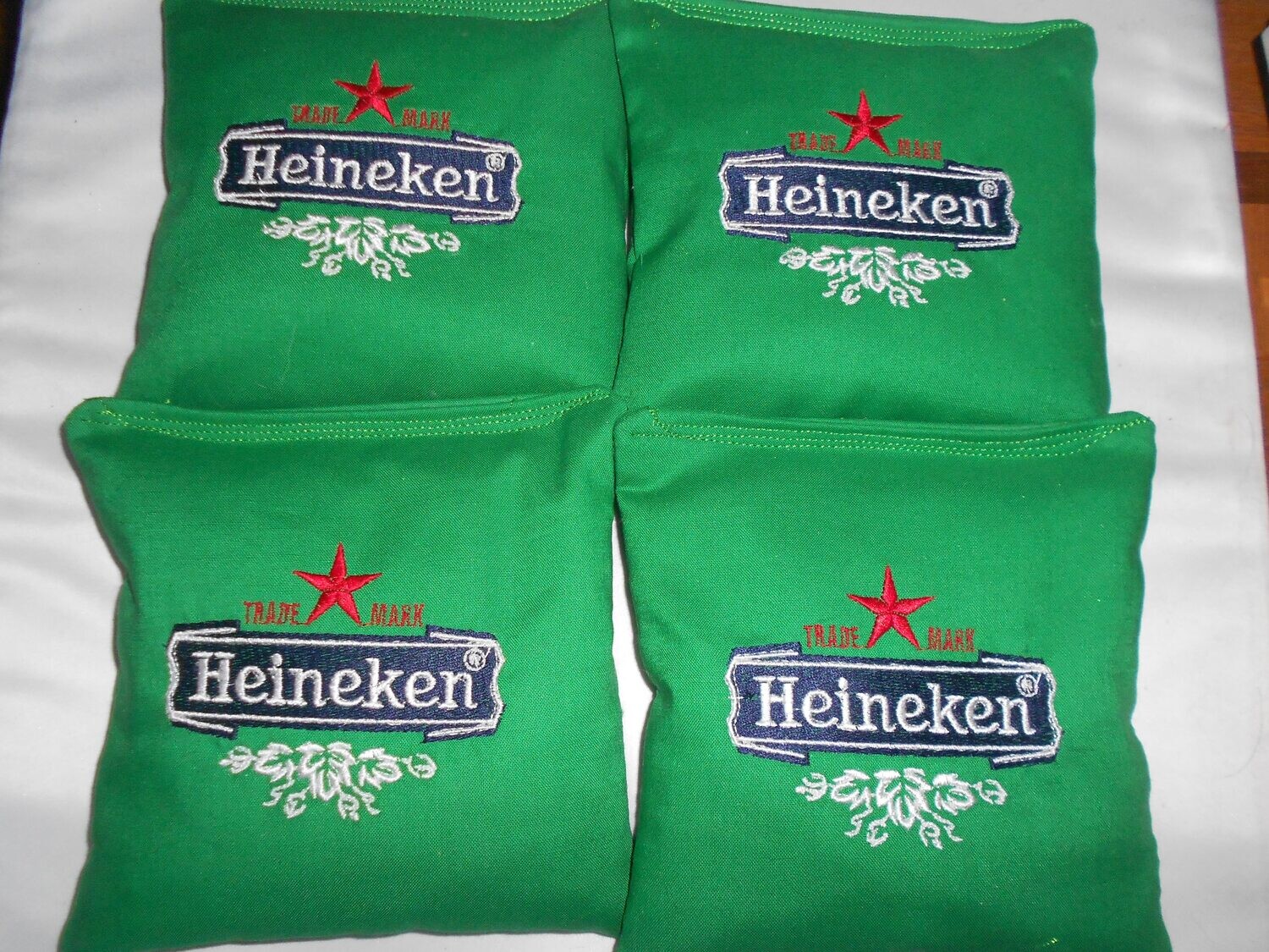 Heineken Embroidered set of 4 Bags