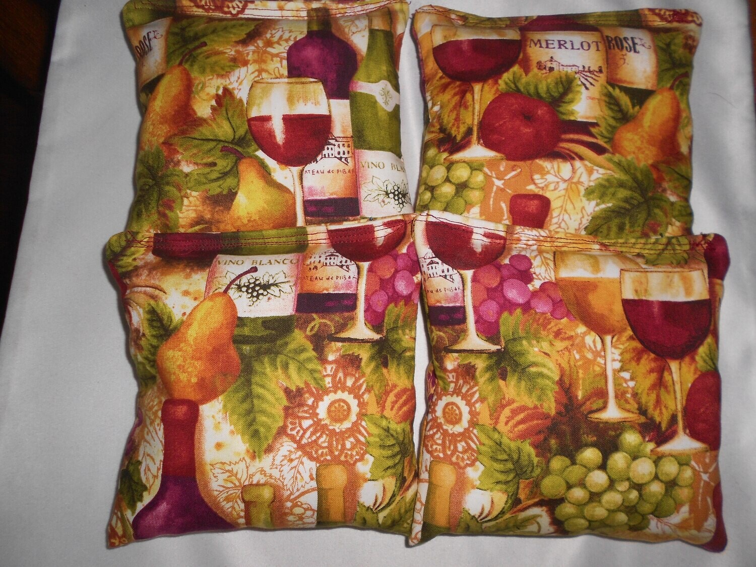 Wine Set of 4 Bags