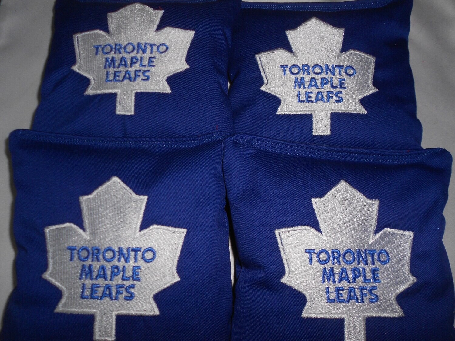 Toronto Maple Leafs  Embroidered Set of 4 Bags