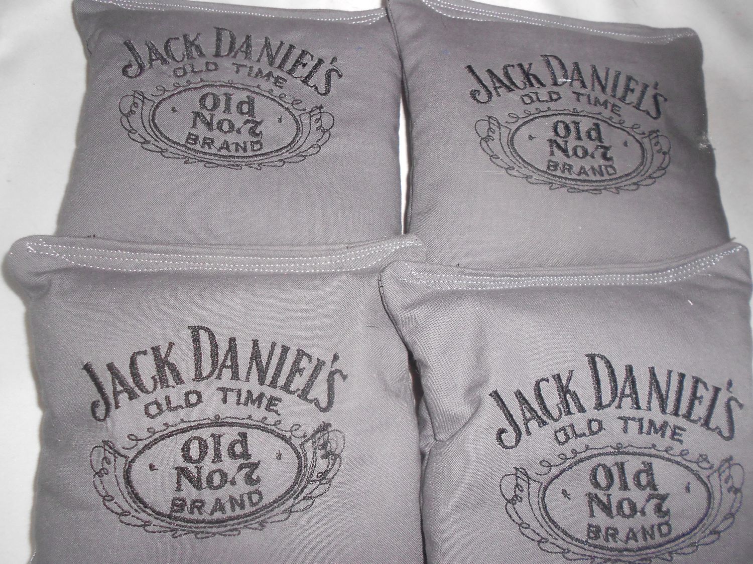 Jack Daniels Embroidered set of 4 Bags