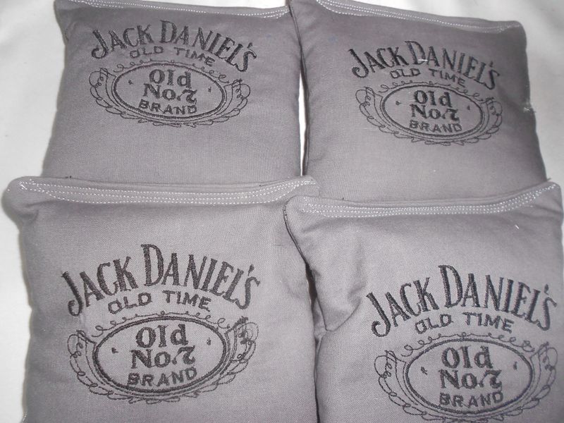 Jack Daniels Embroidered set of 4 Bags