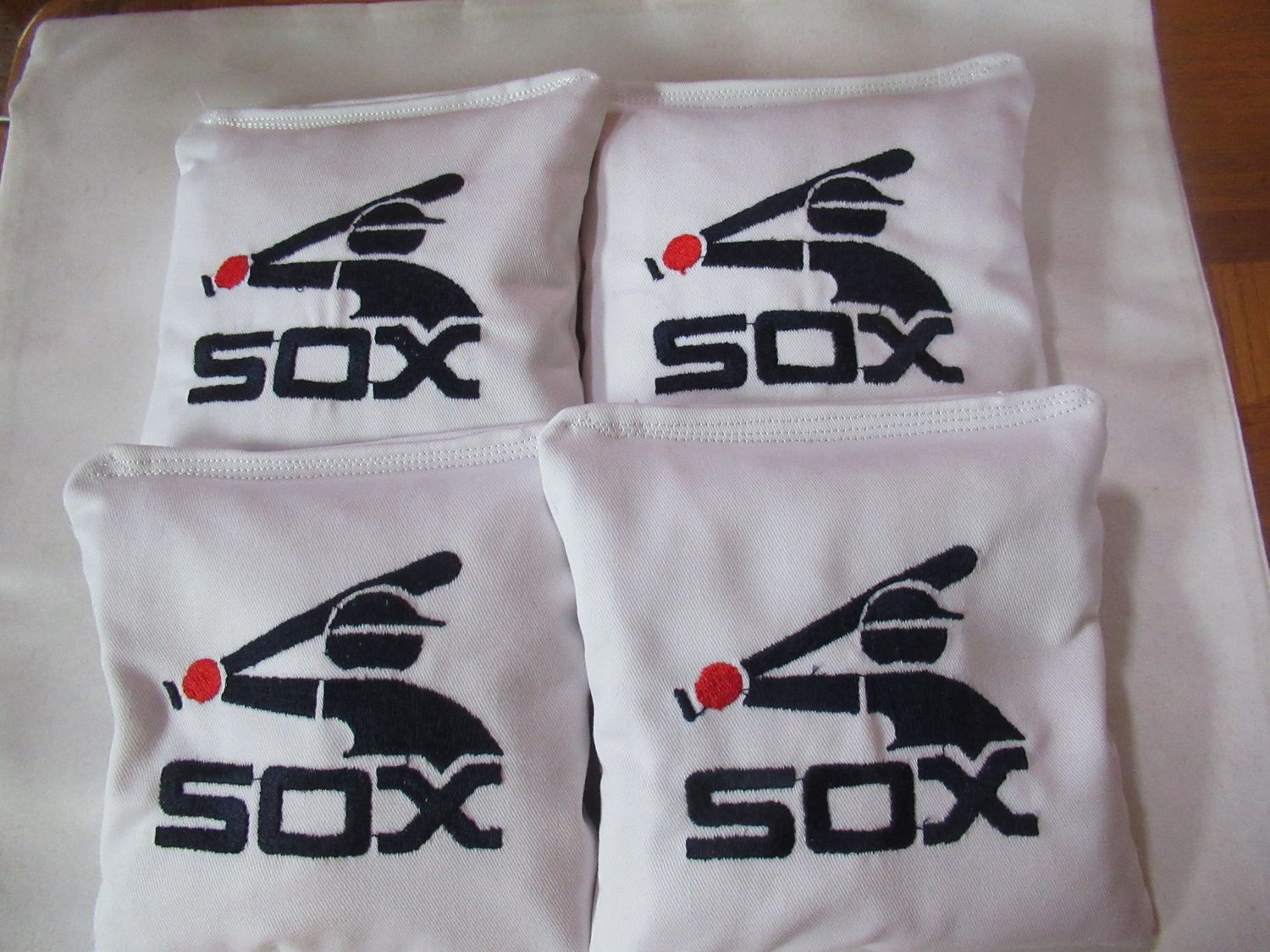 Chicago White Sox Embroidered Set of 4 Bags