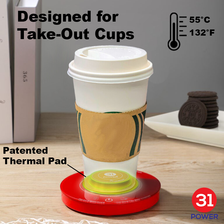 3 in1 Wireless Charger /Coffee Warmer / Aromatic Diffuser 智能三合一无线充电饮品加热保温香薰座