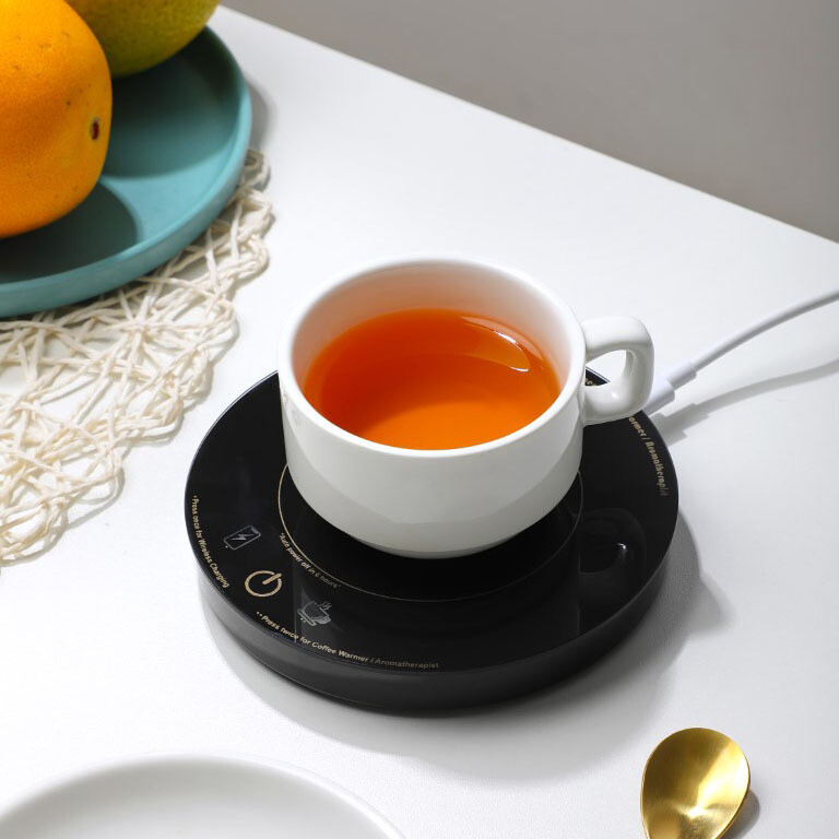 3in1 Wireless Charger /Coffee Warmer / Aromatic Diffuser智能三合一无线充电饮品加热香薰座