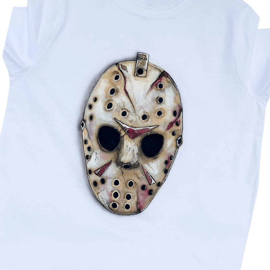 Spooky season Halloween Handpainted Wearable Art Custom Designs Unisex Variety of Designs, Sizes & T Shirt Brand 🎃