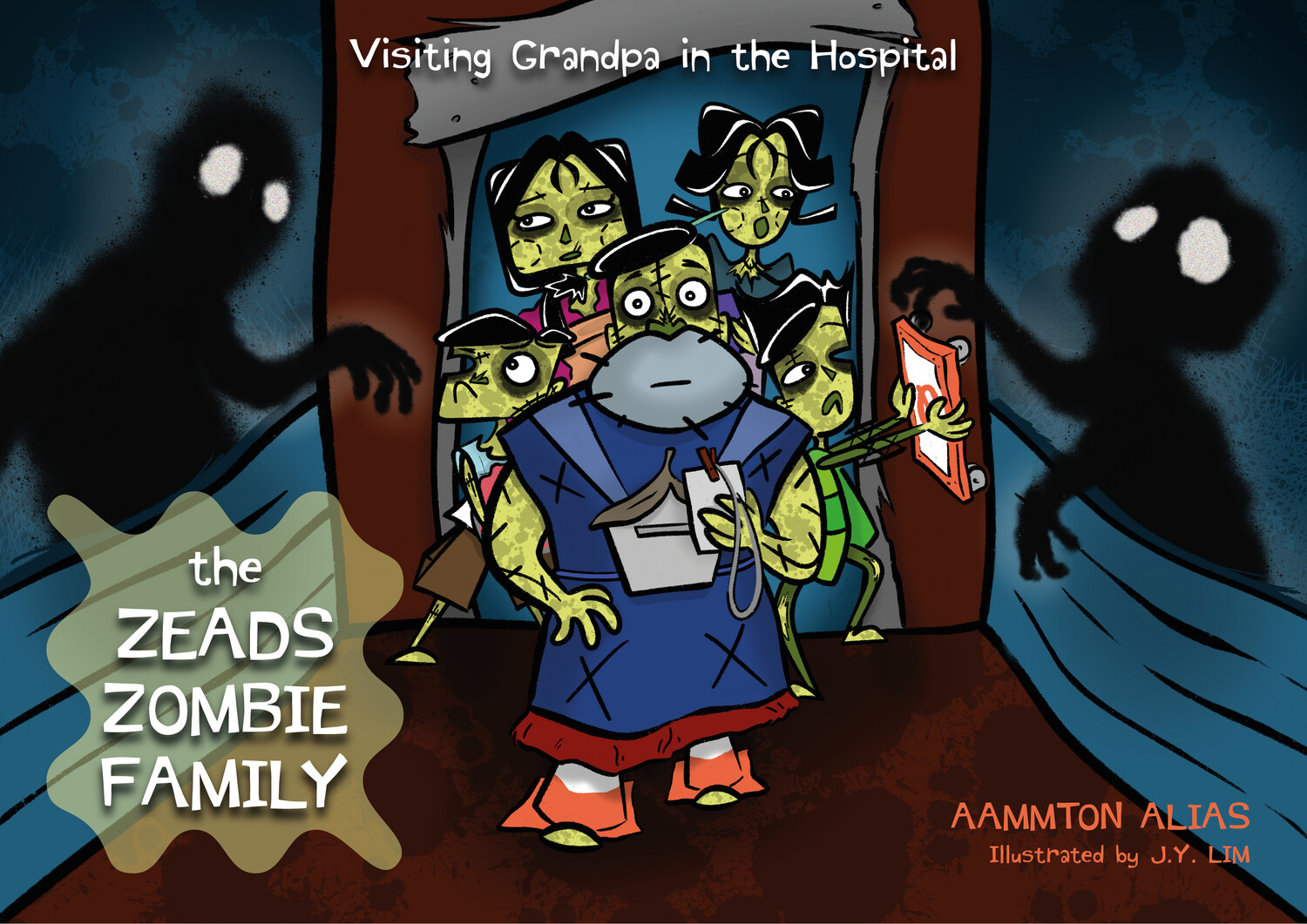 The Zeads Zombie Family: Visiting Grandpa In The Hospital