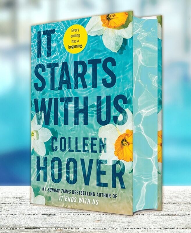 It Starts With Us (Blue Sprayed Edges Edition) (It Ends With Us, #0.5)