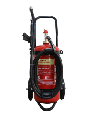 EN1866-1 25kg Mobile Dry Powder Fire Extinguisher