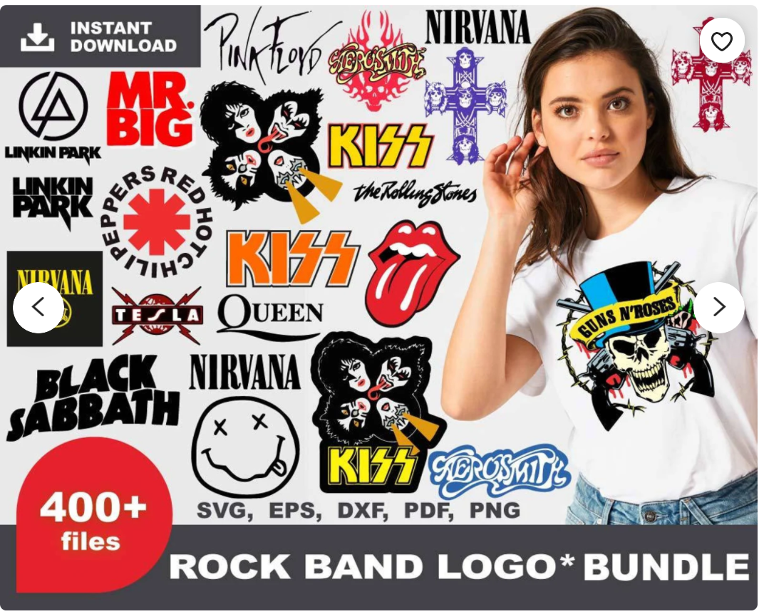 Rock Band SVG Bundle