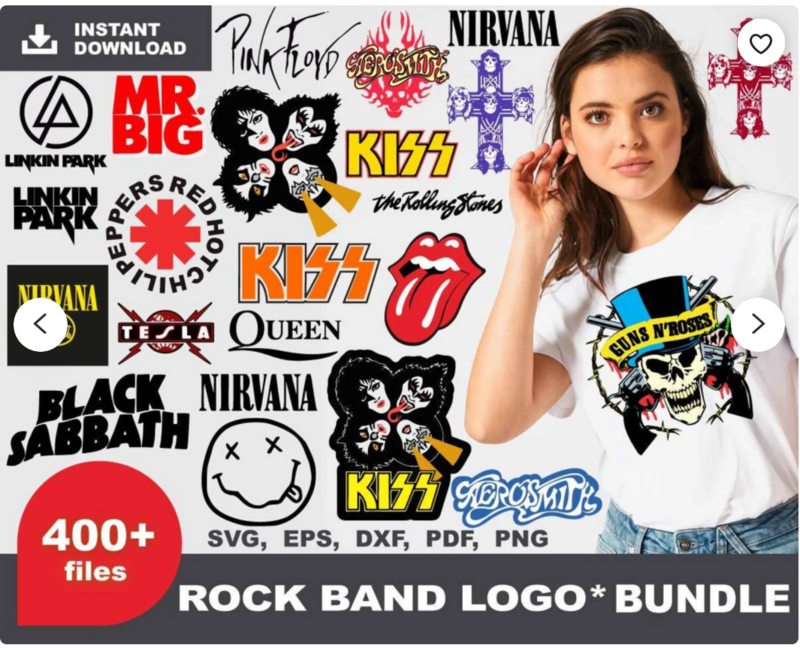 Rock Band SVG Bundle