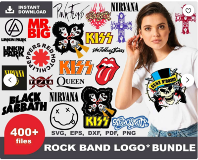 Rock Band SVG Bundle
