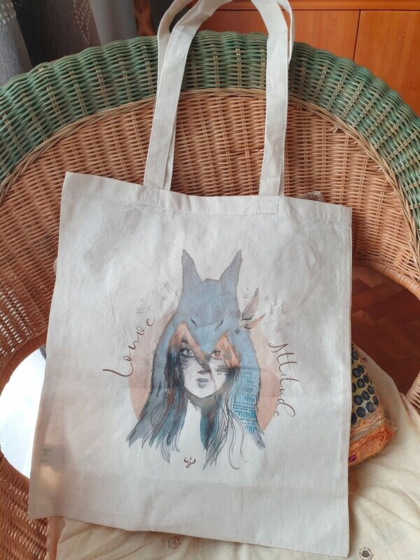 Sac en tissu - Louve Attitude
