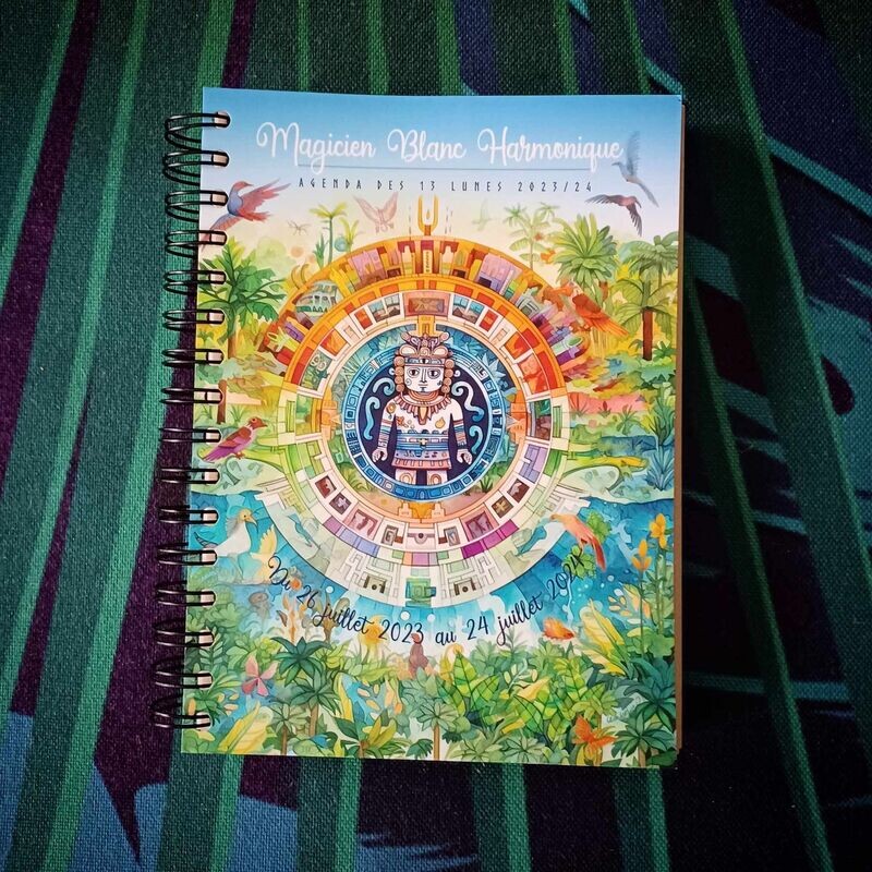 Agenda des 13 lunes du Magicien Blanc Harmonique