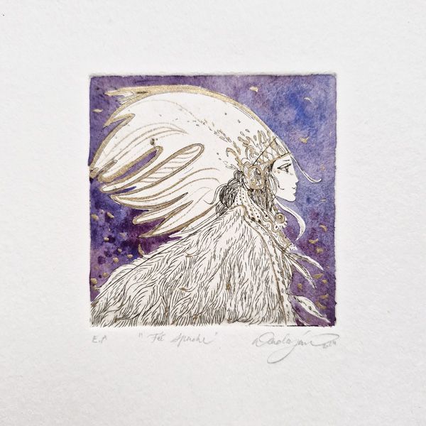 Estampe - Fée Apache enchantée - 2