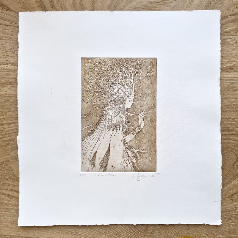 Estampe - Fée des arbres - Enchantée 5