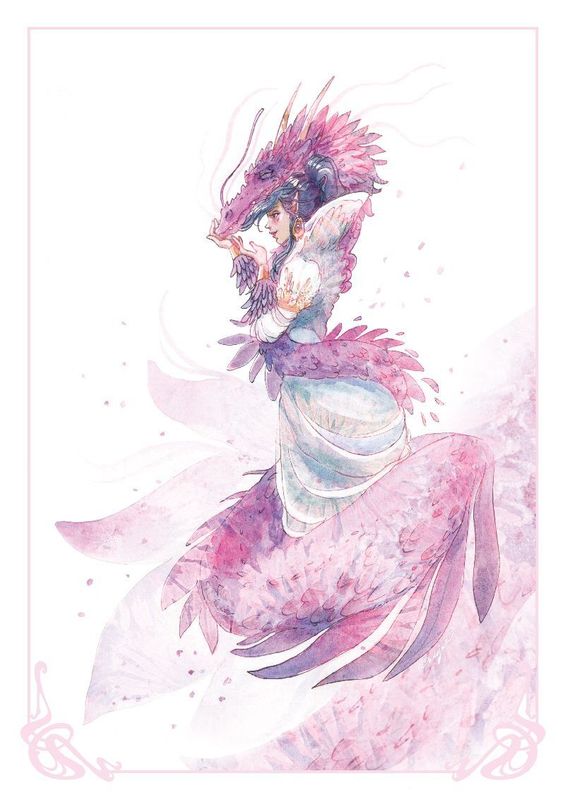 Tirage numérique - Garvinea Dragonne