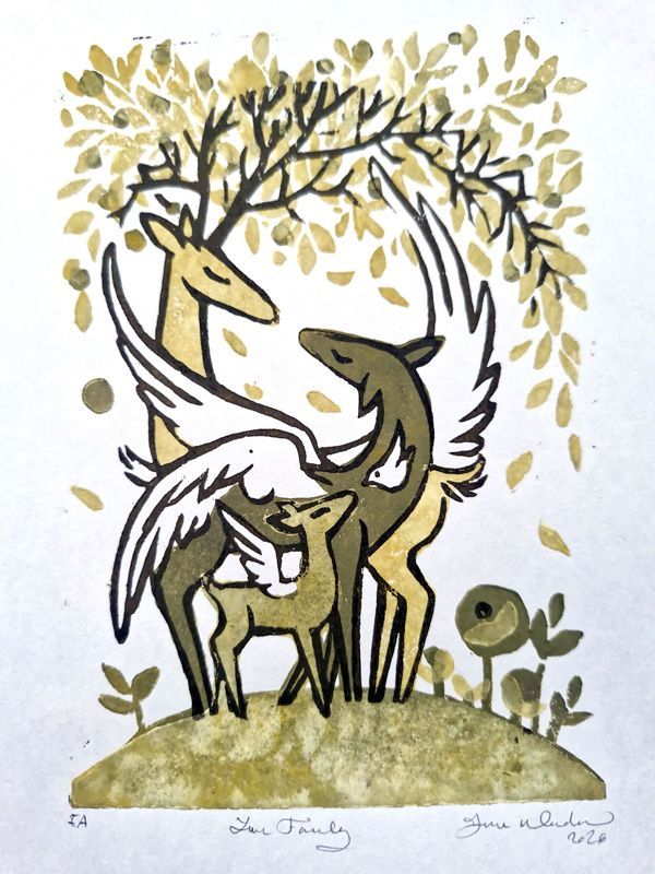 Estampe "Love Family" 04