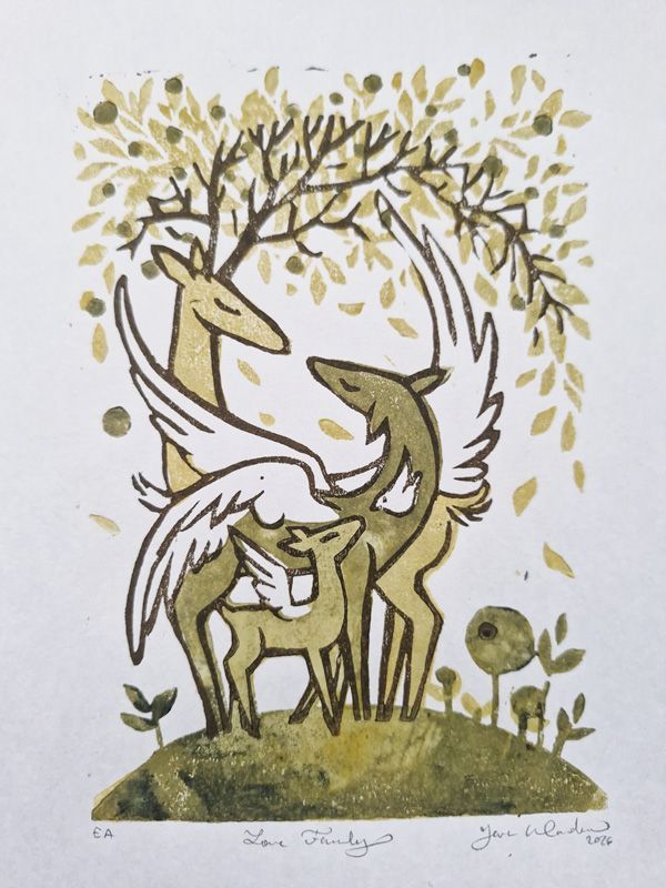 Estampe "Love Family" 05