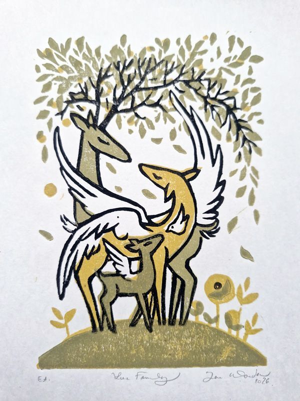 Estampe "Love Family" 01