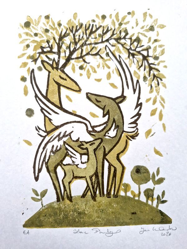 Estampe "Love Family" 03