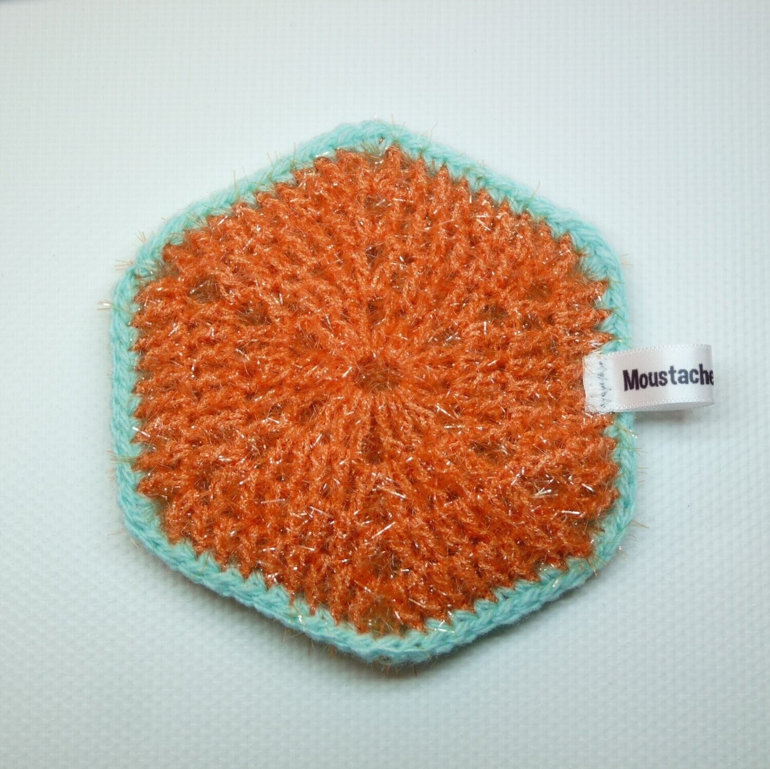 EPONGES LAVABLES Claudie 
Orange / Menthe
(21/3033)