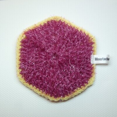 EPONGES LAVABLES Claudie 
Lilas / Poussin
(17/0030)