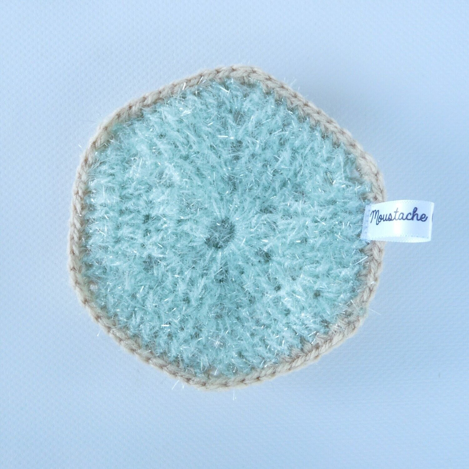 EPONGES LAVABLES Claudie 
Menthe / Beige
(08/3057)
