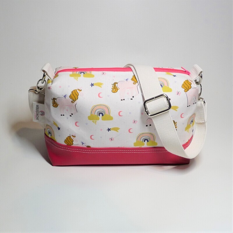 SAC TROUSSE Laëtitia - Licorne rose