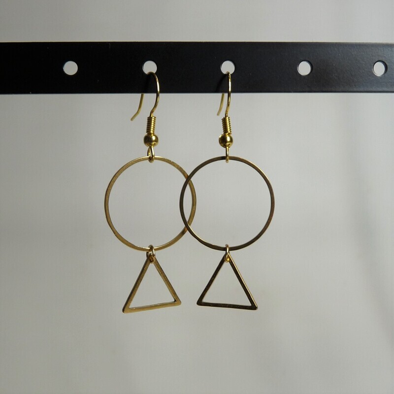 BOUCLES D'OREILLES Céline
- Géométriques Rond/Triangle