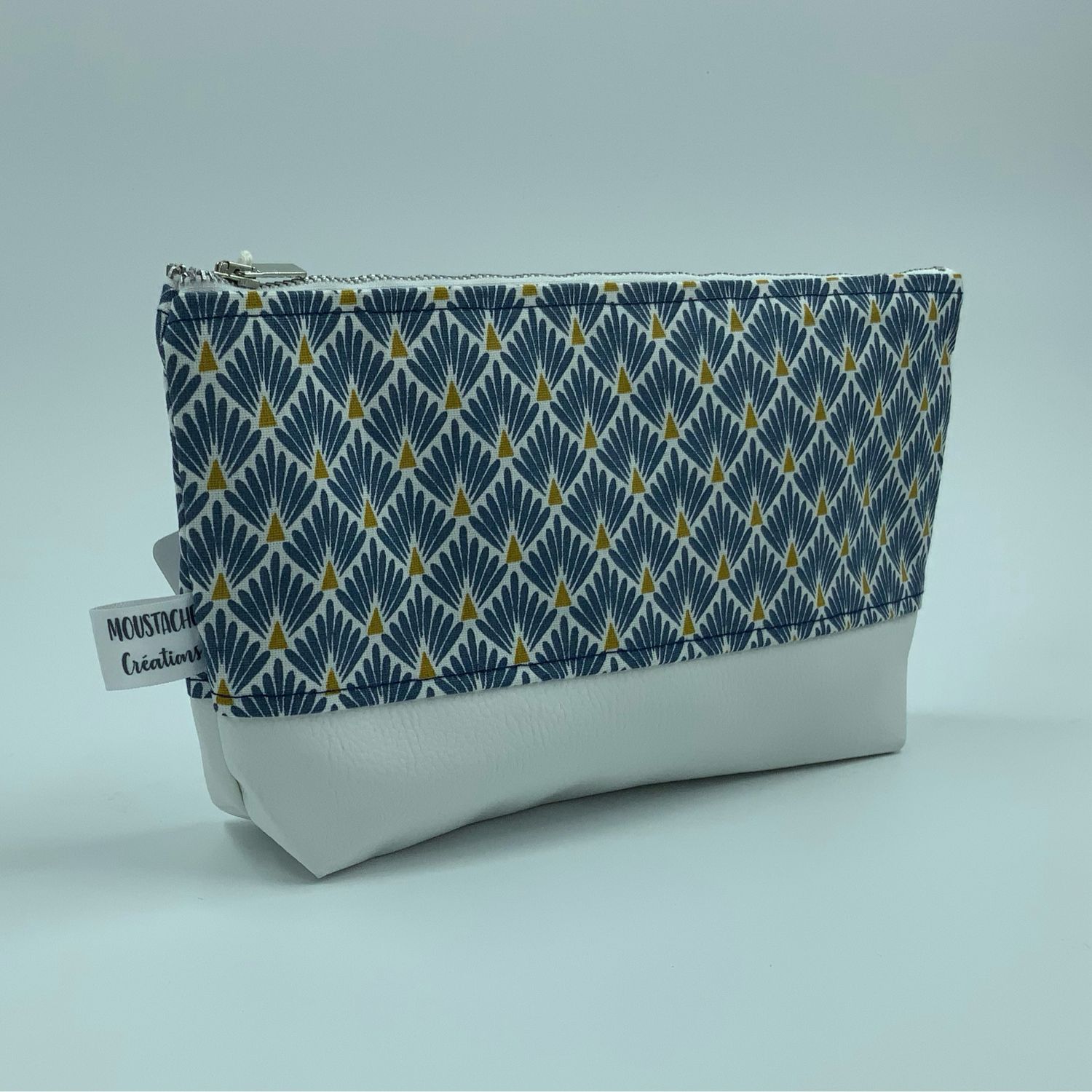LA TROUSSE Marie Hélène - Géométrique bleu