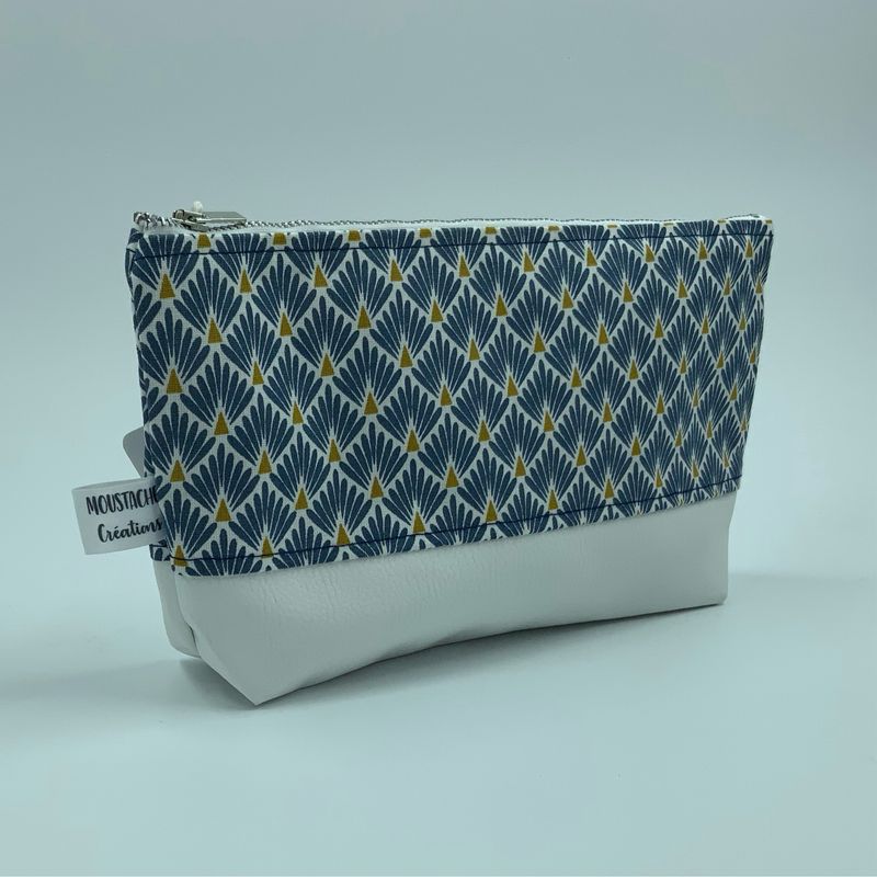 LA TROUSSE Marie Hélène - Géométrique bleu