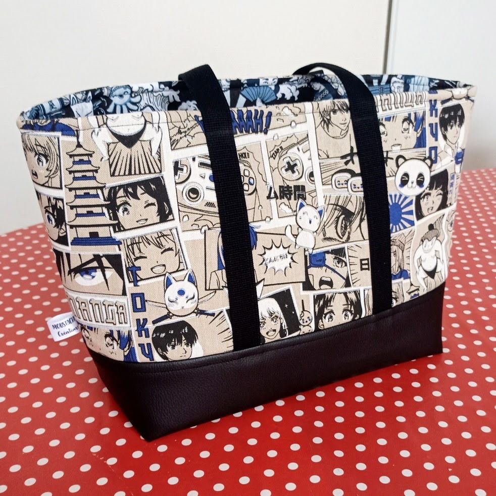 Sac Cabas AURELIE - Manga Palace Indigo