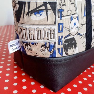Sac Cabas AURELIE - Manga Palace Indigo