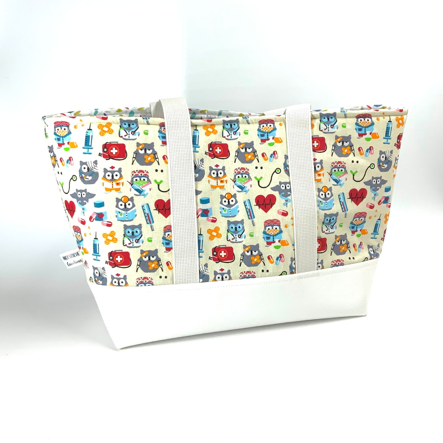 Sac Cabas AURELIE - Docteur Hibou