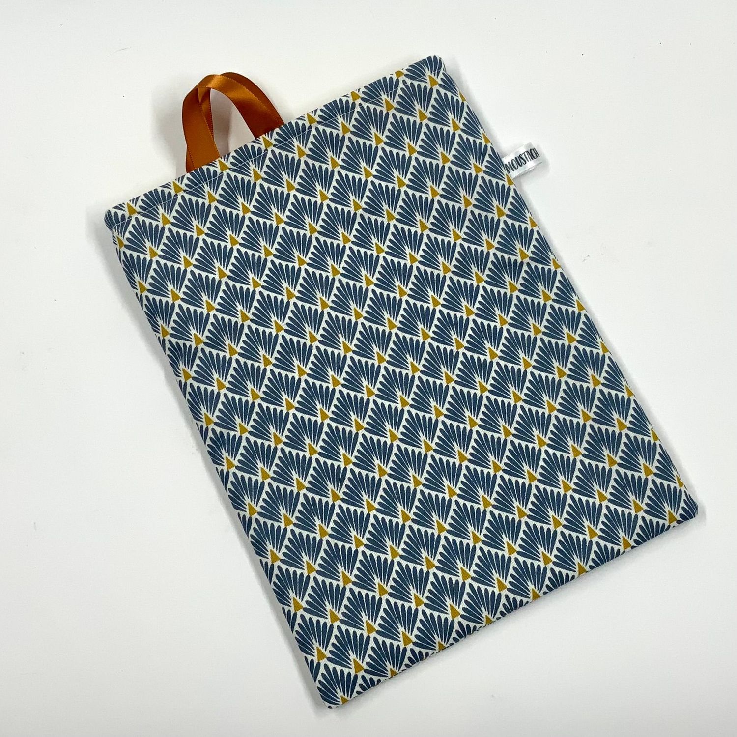 POCHETTE LIVRE Résé - Géométrique bleu