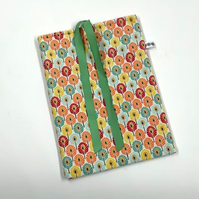 POCHETTE LIVRE Résé - Peacock orange